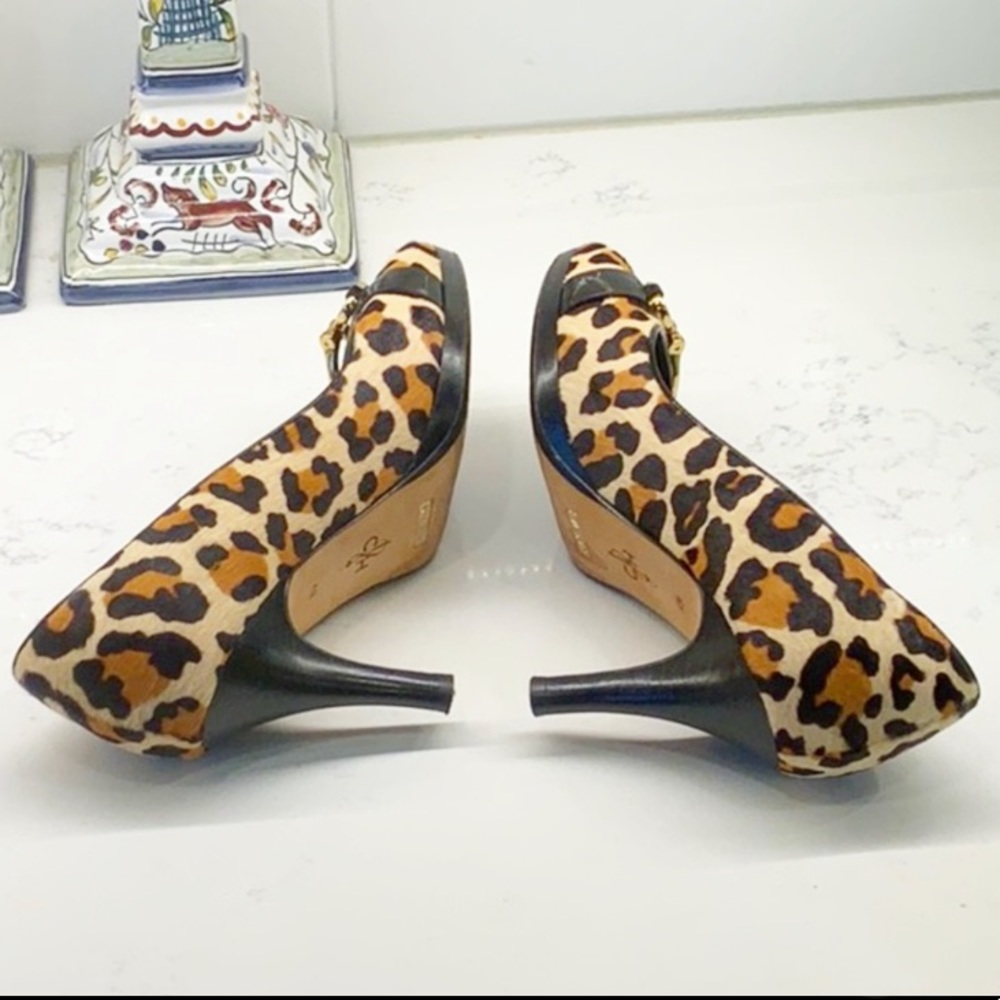 Cole Haan x Nike Air Pony Hair Peep-Toe Heels - Picture 3 of 11